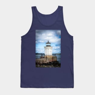 Bug Light Under a Dramatic Sky Vertical Tank Top